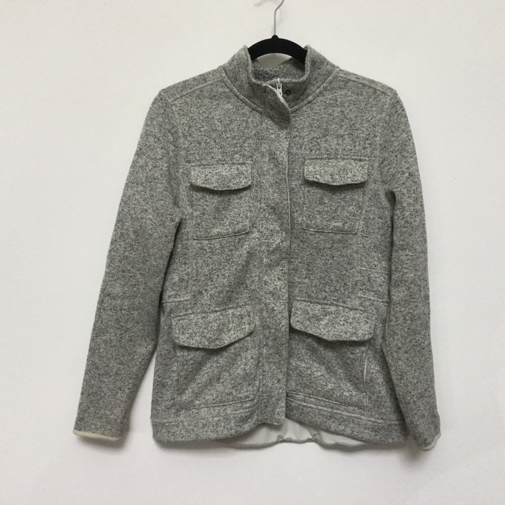 Eddie Bauer Women's Grey Multi Pocket Jacket